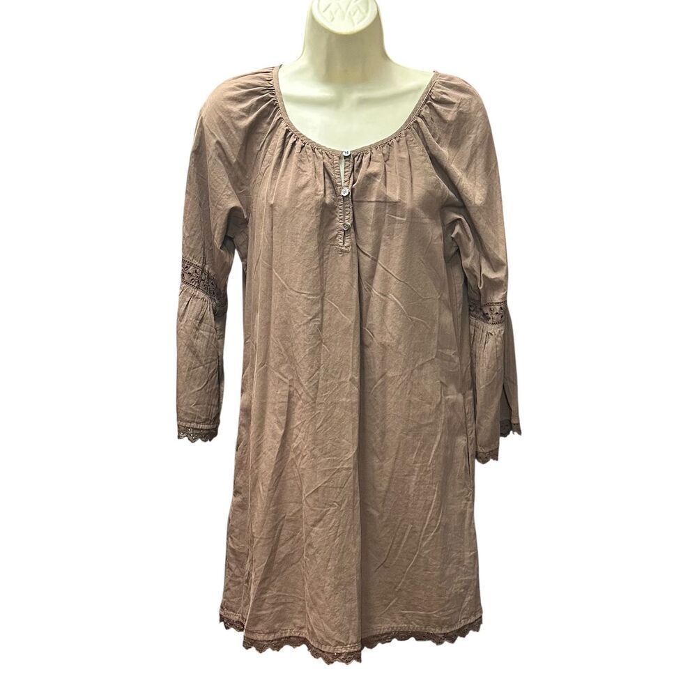 Xirena 100% Cotton Dress in Brown New With Tags Size X-Small